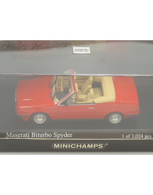 1/43 MASERATI BITURBO SPYDER
